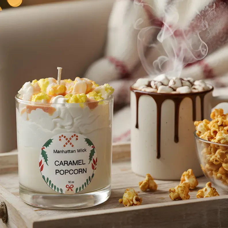 Caramel Popcorn Candle